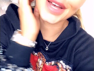 Gemma busty babe gently caresses her pussy