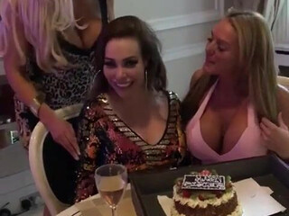 Chessie sexy babe gently caresses pussy