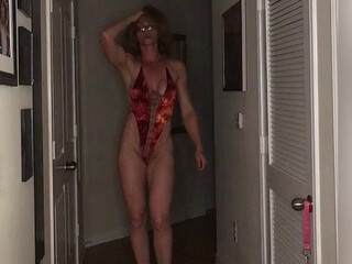 rosetta Adorable slut violently fucks with a man at night