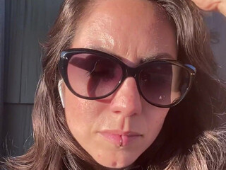 quinnlivid curious prostitute sucking rubber dick