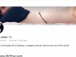 sabrinajonesxxx_ sexy lady fucks both holes