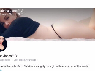 sabrinajonesxxx_ Appetizing bitch dancing a beautiful striptease