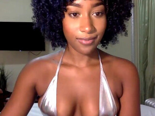 pursueme_ juicy babe creases her tits