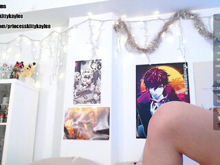 princesskittykaylee crazy beauty takes off her red dress