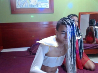 natasha_ositho shy young lady caresses intimate places