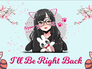 ji_hyun cute baby fucks herself with black dildo fingers