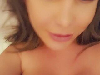 Myrelly Mello onlyfans  captivating dancing in a skirt and undressing