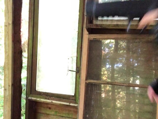 Indigo White  blissful devil caresses shaved vagina