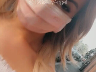 Giselly Angel onlyfans  young slut gets naked before boobs