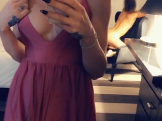 Casey Kisses onlyfans  pulls pussy to orgasm