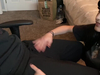 rottencowgirl crazy passion hammering anus with a dildo