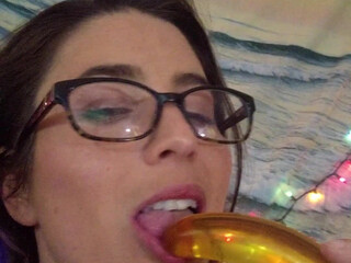 sexyserenab gorgeous bitch caresses big boobs