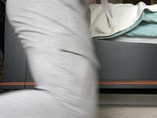 horny_hippie  cute bitch gently fingering pussy