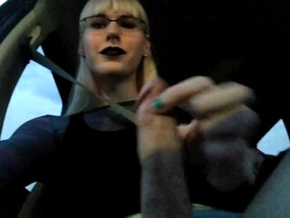 Lianna Lawson naughty brunette fucks with a dildo