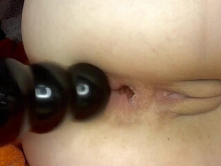 FreakSlutsAge cool girl masturbates anus