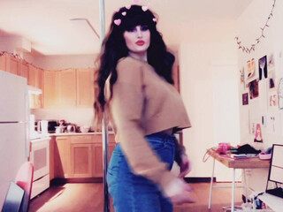 natasha_kiria  appetizing dancer poses for the camera