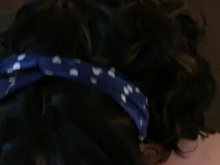 bee_naia  sexy brown hair caresses shaved holes