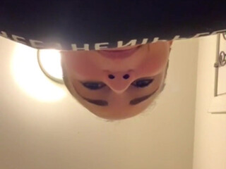 carmelaclutch luxurious chick caresses lips sex