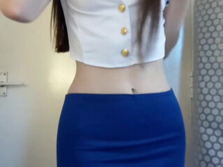 bluetoothkhajiit beautiful schoolgirl fucks juicy pussy