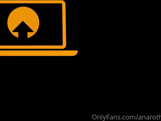 anarothbardreal gorgeous model strips and pulls pussy