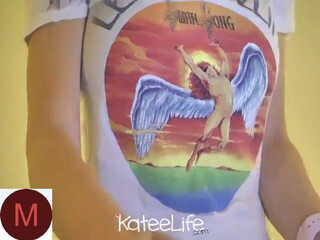 KATEELIFE onlyfans slim blonde beauty poses in underwear