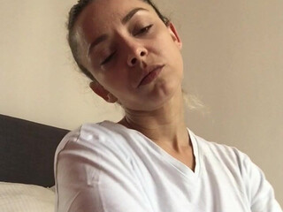 lizadelsierra onlyfans beautiful woman in black clearly jerks off her vagina