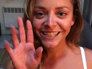 lizadelsierra onlyfans busty bitch jumps on phallus