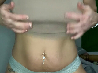 amberbunbun skinny blonde jerks off