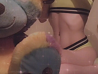 merksucks onlyfans whore chick caresses shaved cunt