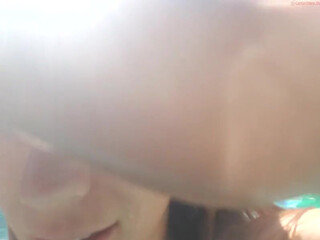 bdaysquish delightful girl caresses big boobs