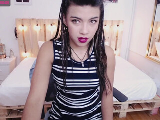 rubi_devill_ fiercely jerking off her fat pussy