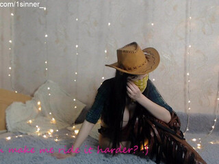 1sinner_ naughty slut caresses big tits