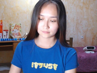 kawaii__girl tender small fucks herself in the pussy