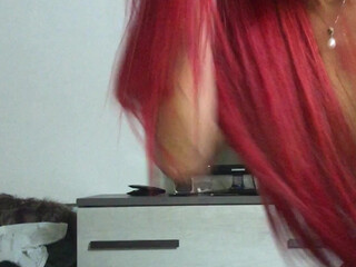 BellaVale  attractive slut caresses shaved cunt