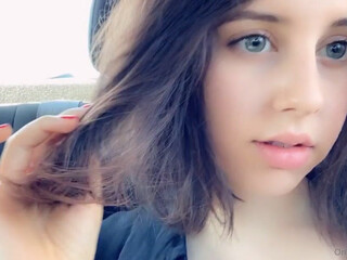 Princess Violette charming babe masturbates with sex toy