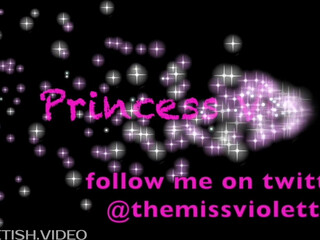 Princess Violette home julia squeezes her tits