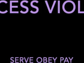 Princess Violette Hot confused