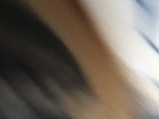 Luna Love sucks rubber penis