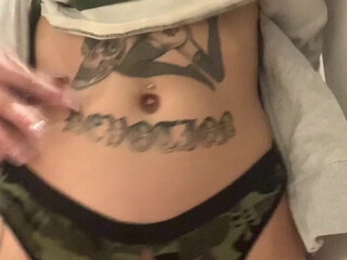 Tiffany Towers wonderful mother pulls the cap with her fingers