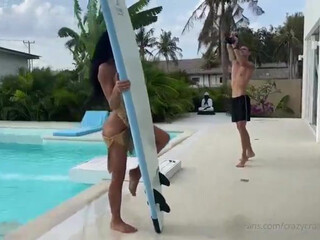 Ksusha Krasivchik (crazycrazycrazycouple) OnlyFans  cute mare posing in lingerie