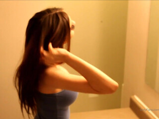 Chloe Night  juicy slut fucks pussy with phallus