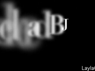 Redhead in a new apartment shows a striptease