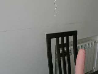 Oil cool skinny rubs her lips sex