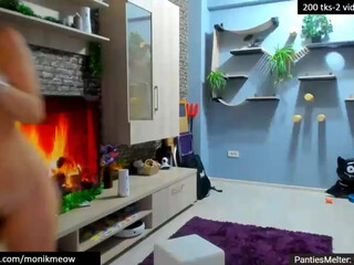 Moni the charming beauty seduces with magnificent forms