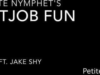 Footjob naughty slut posing in lingerie