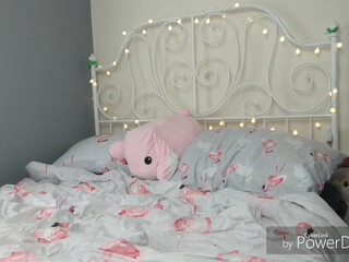 Custom blissful quit performed  private  with a toy