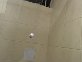 AmyLi attractive babe caresses lips sex