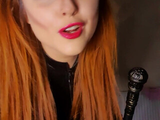 xmandyfoxxx  lustful mare caresses boobs
