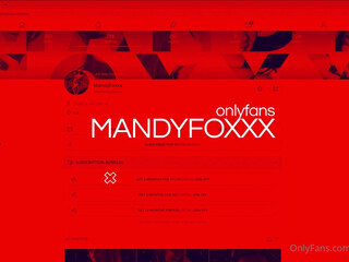 xmandyfoxxx  red