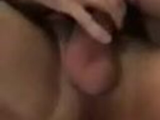 nickeyhuntsman  charming whore sticks dildo in the vagina